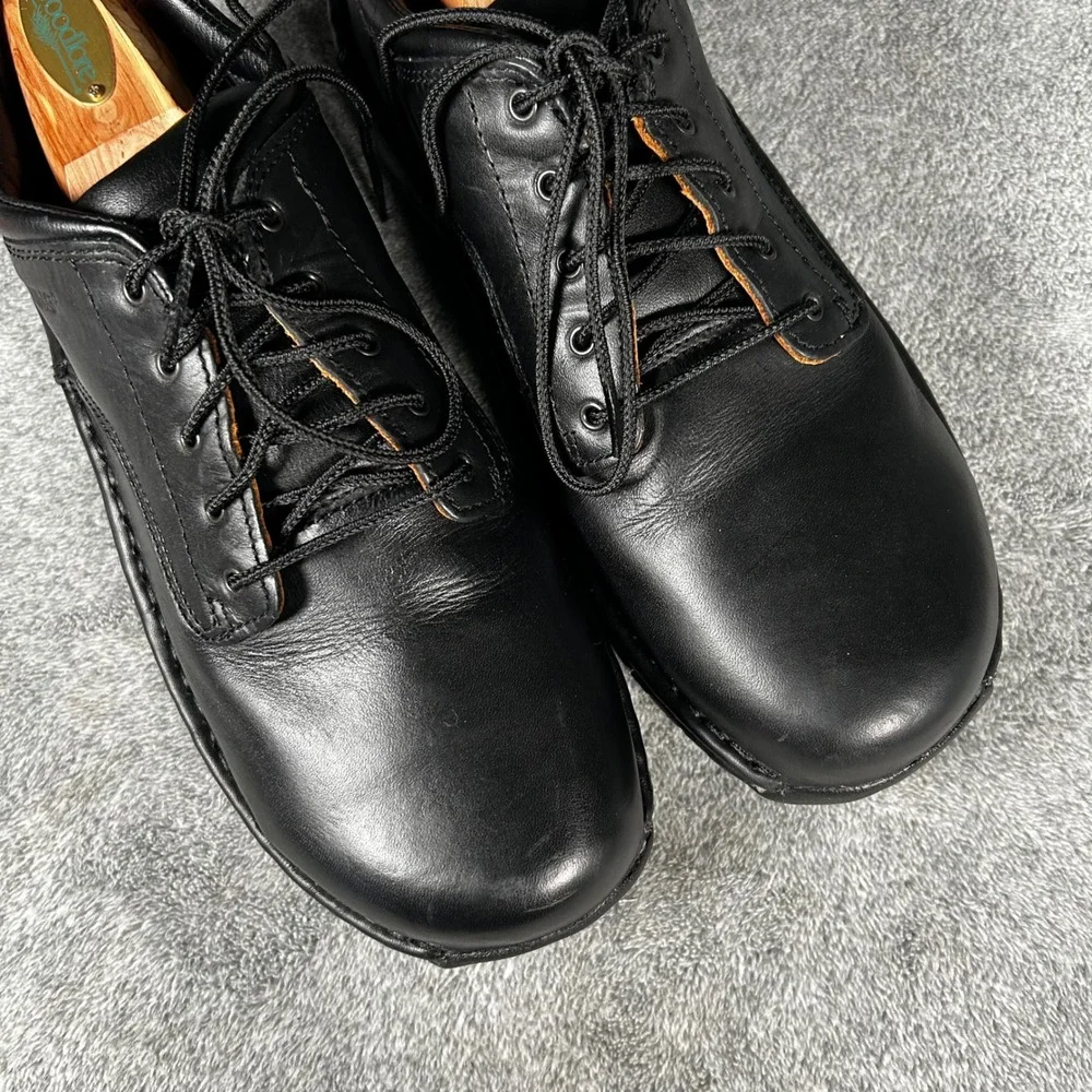 Red Wing Work Shoes StitchMax 6703 Oxford Aluminum Toe Black Leather Mens 8.5 EE